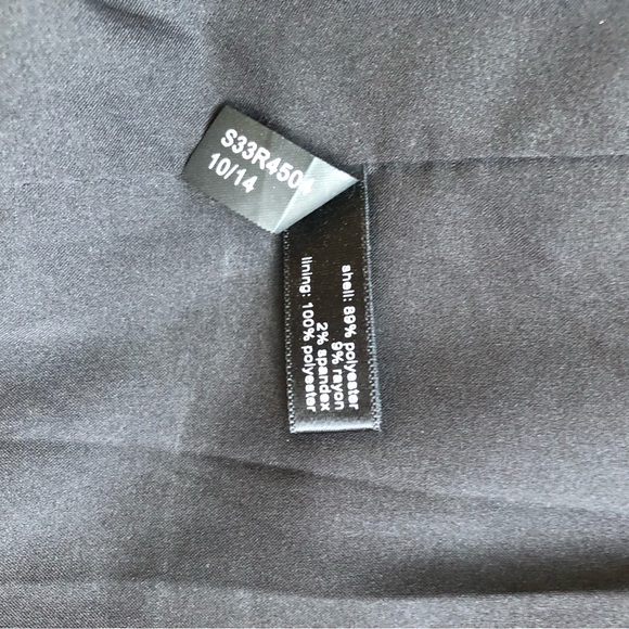 The Limited Pencil Skirt Black White Geometric Size 4 - Picture 5 of 6